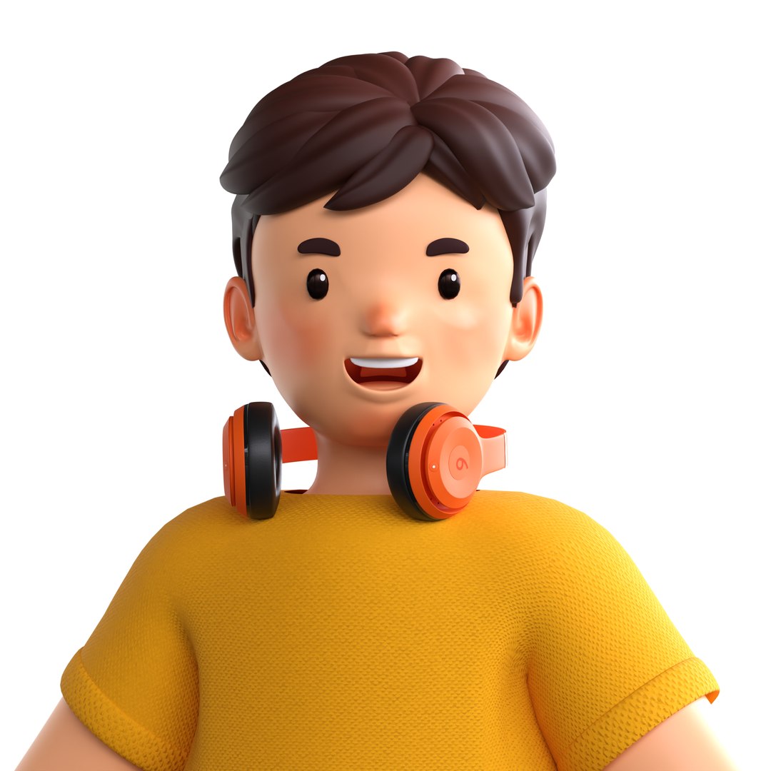 Man in a T-Shirt Carrying Headphone 3D https://p.turbosquid.com/ts-thumb/Tl/09dHIA/TC/3b/png/1739164112/1920x1080/fit_q87/1f52b449ca2128bfd1ec778e33b306f4d7dd238a/3b.jpg