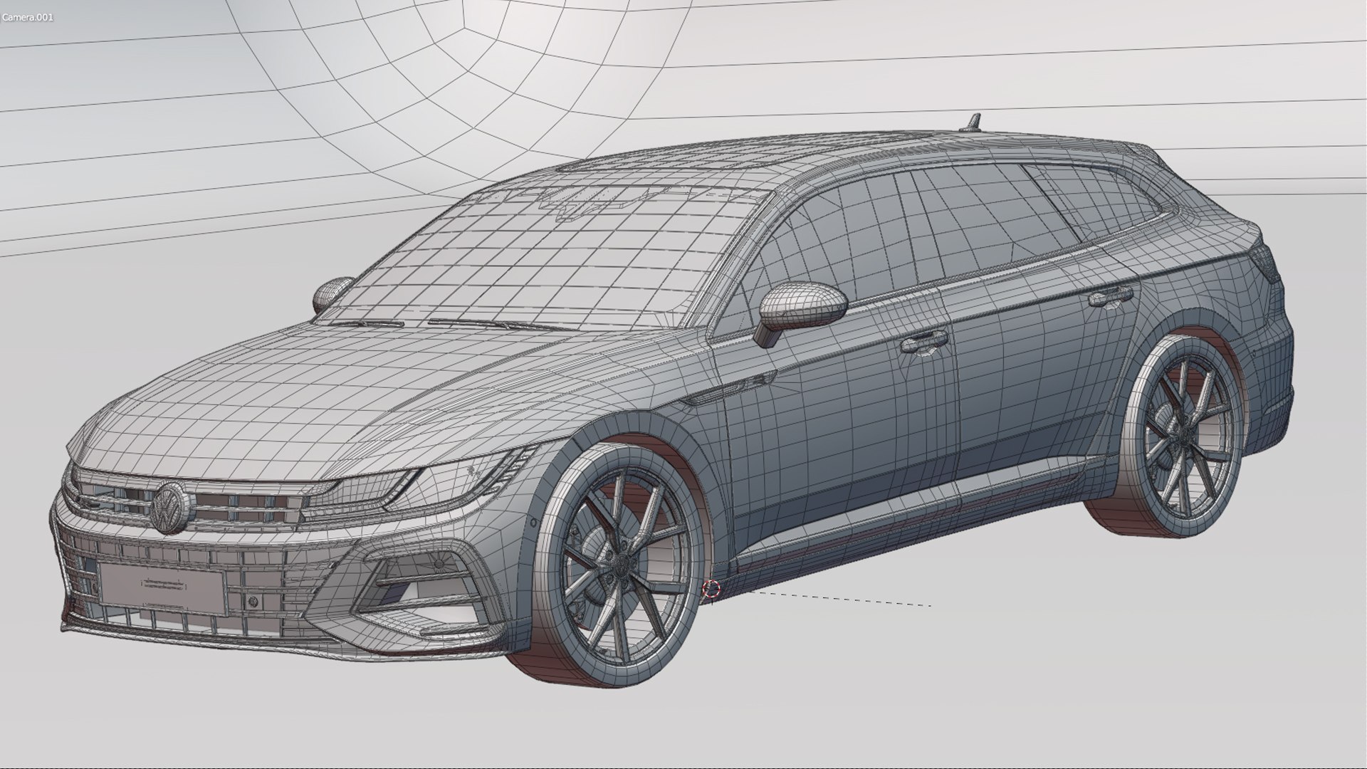 Volkswagen Arteon Shooting Brake R 2021 3D Model - TurboSquid 2213159