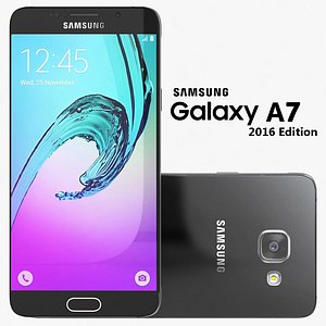samsung galaxy a7 2016 3d model