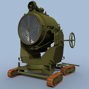 3dsmax british 90cm searchlight