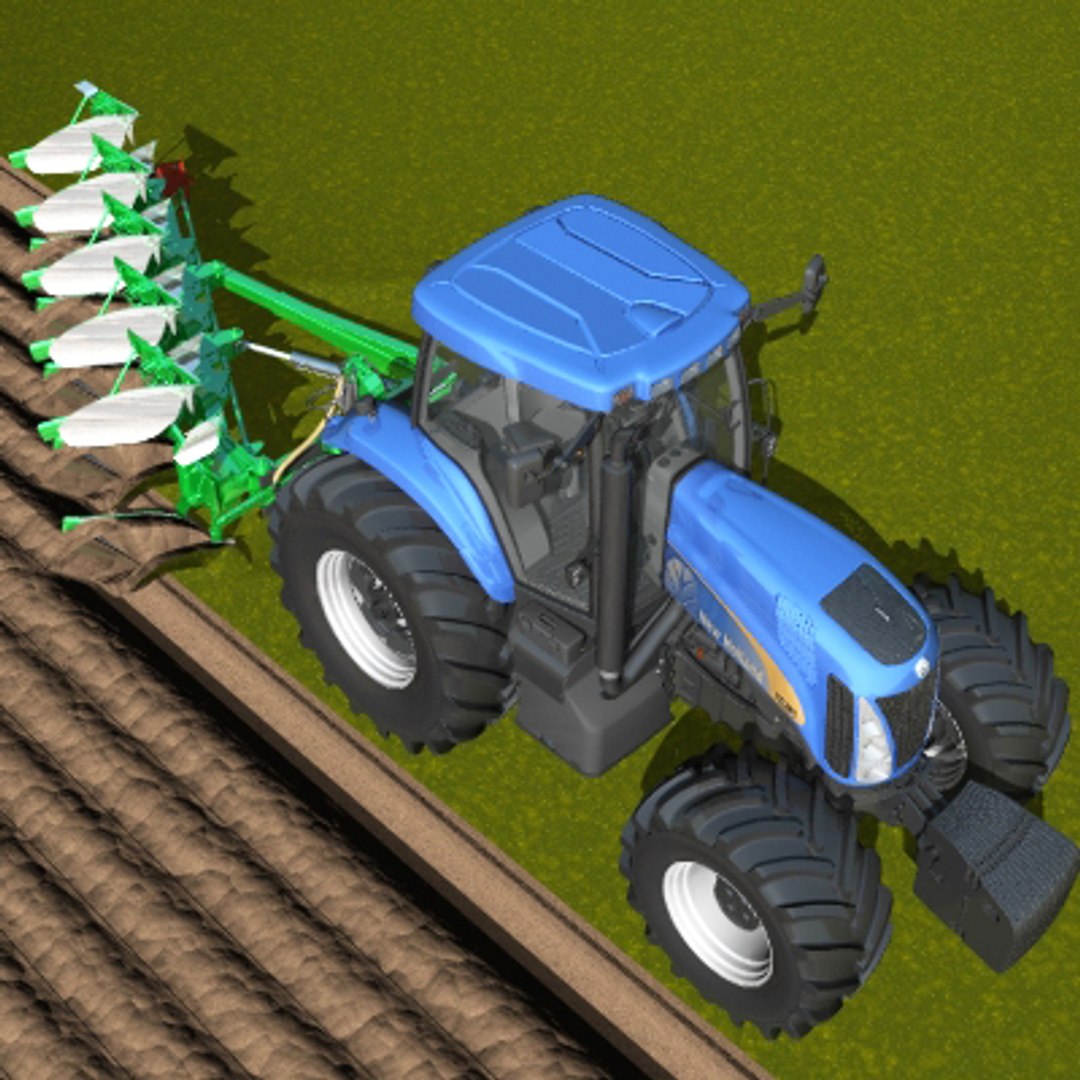 3d Model Tractor