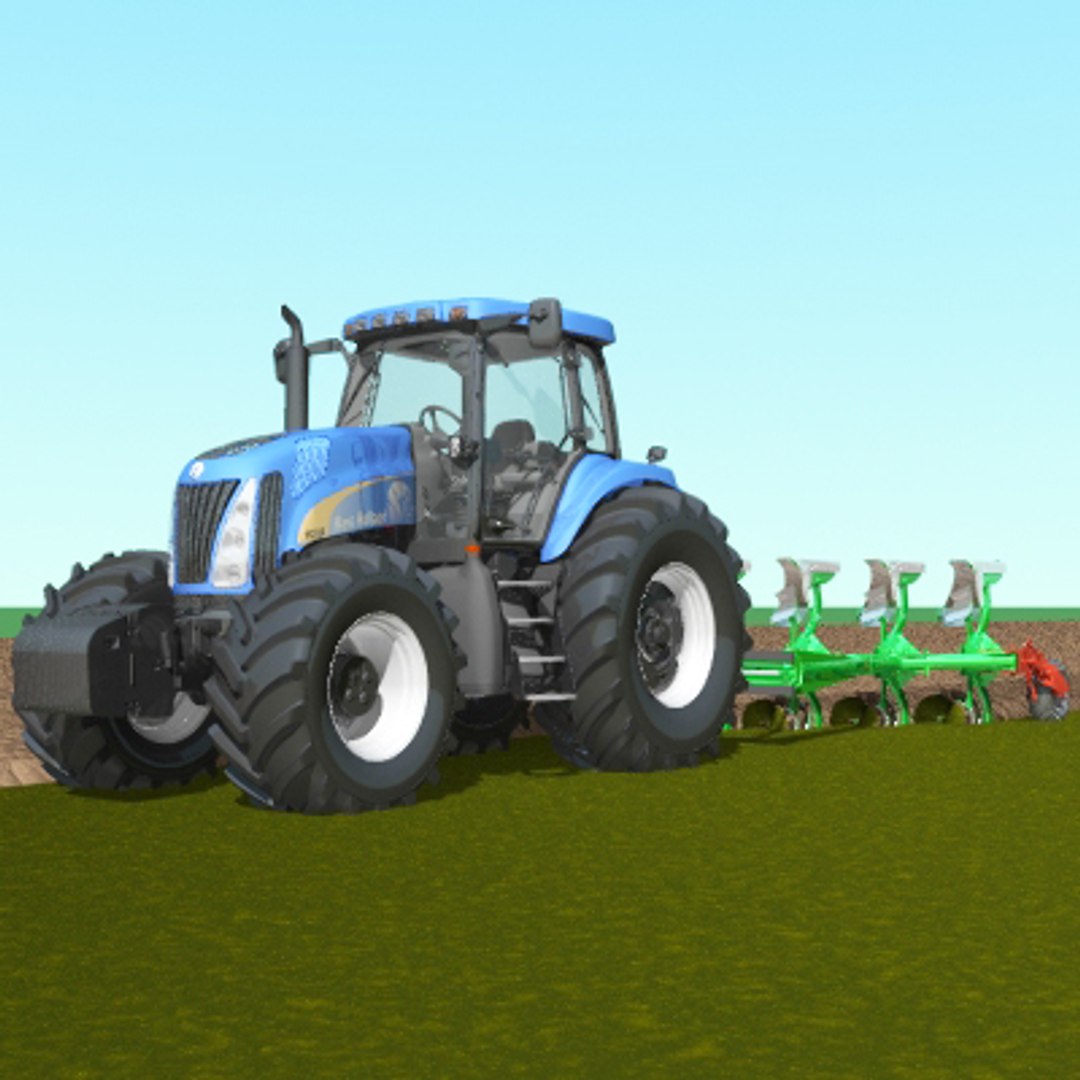 3d Model Tractor