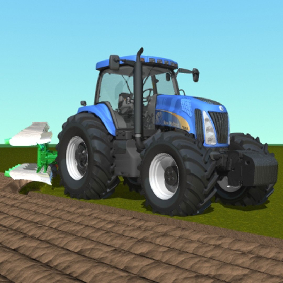 3d Model Tractor