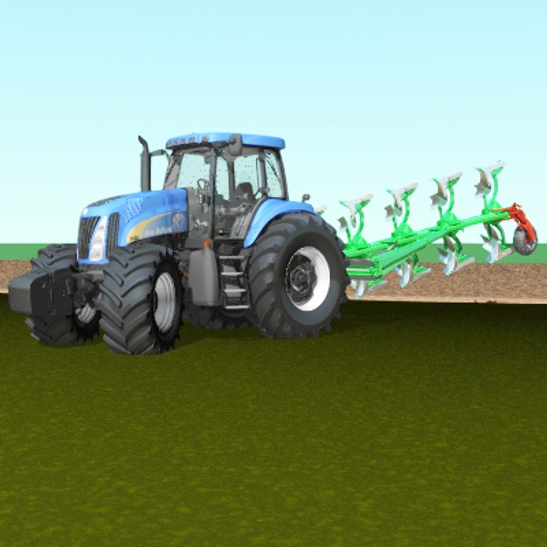 3d Model Tractor