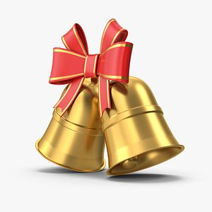 3D Jingle Bells With Bow