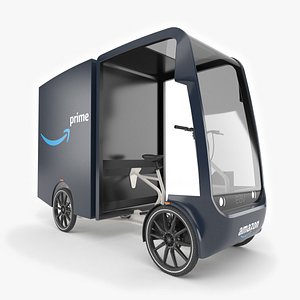 Amazon delivery bike 3D