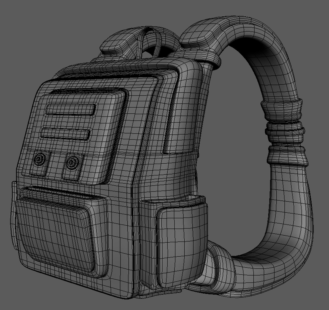 Bag Backpack Knapsack 3d Model