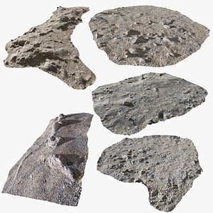 Ground Gravel Collection StemCell 3D model
