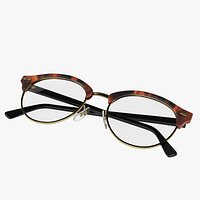 Classic Reading Glasses Folded
