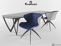 Chairs MBS 003 & Table MBS 002