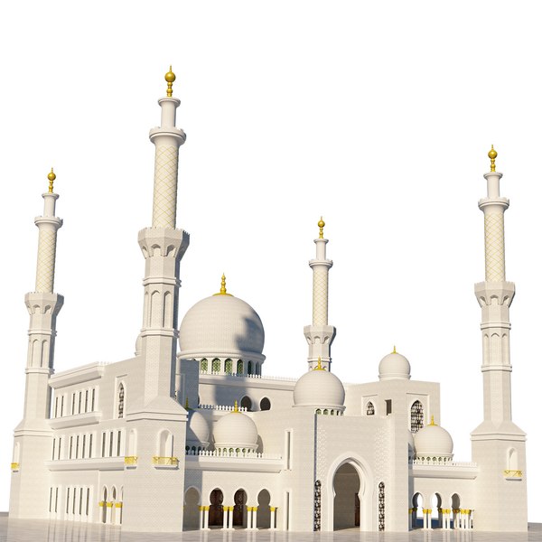 clipart masjid 3d