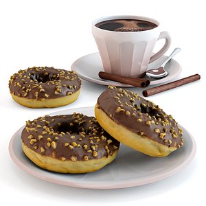 Donuts with coffee