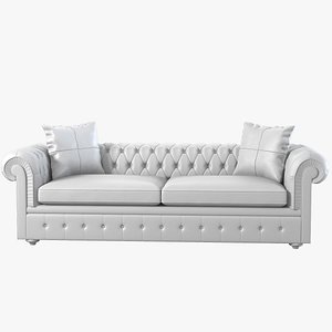 Chesterfield Leather Sofa