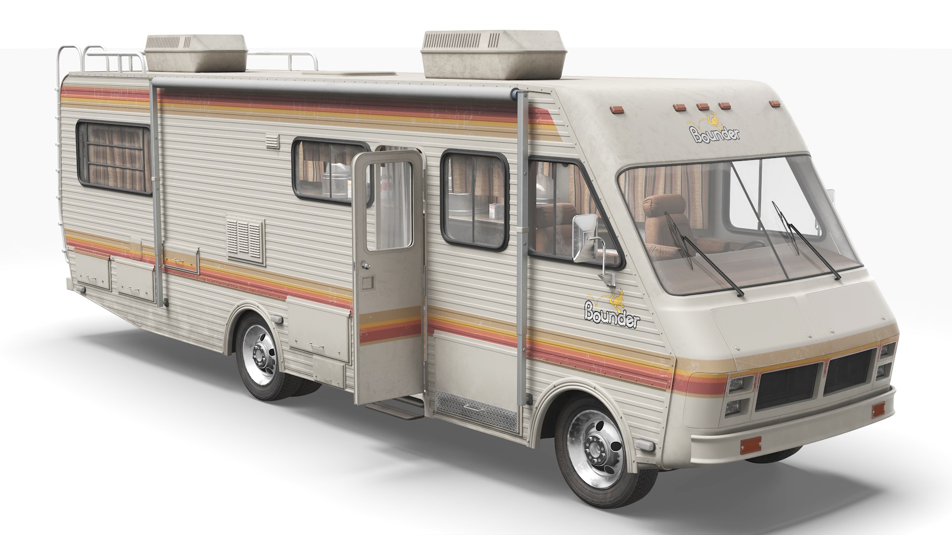 1986 Fleetwood Bounder Breaking Bad Mobile Lab Model - TurboSquid