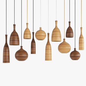 3D Three Wise Men Pendants by Samuel Chan for Channels model