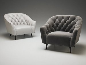 amouage armchair 3D model
