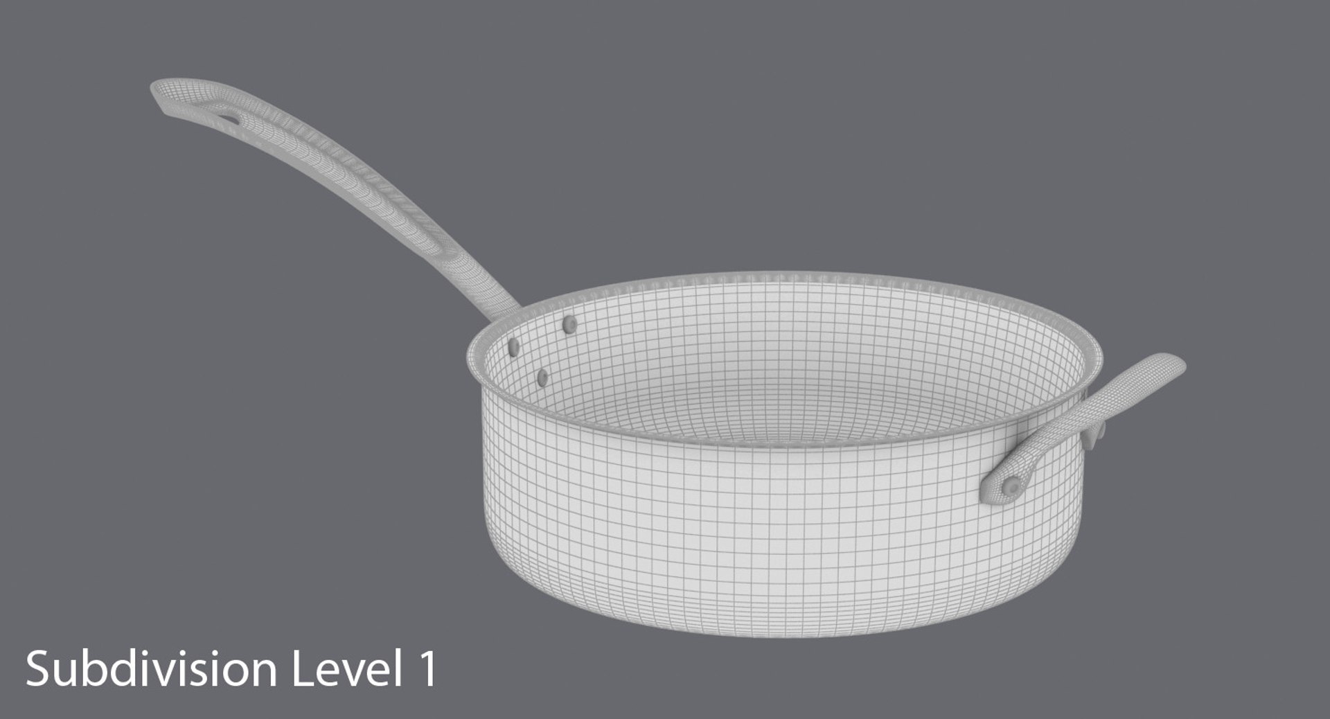 3D kitchen-pan-rack-02---pan-03 - TurboSquid 1315916