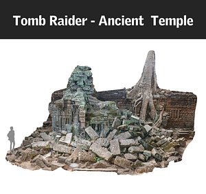 3d ancient temple 16 k