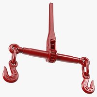 Ratchet Load Binder Red