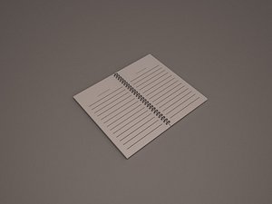 Notebook for records