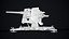 88 Flak Cannon Gameready