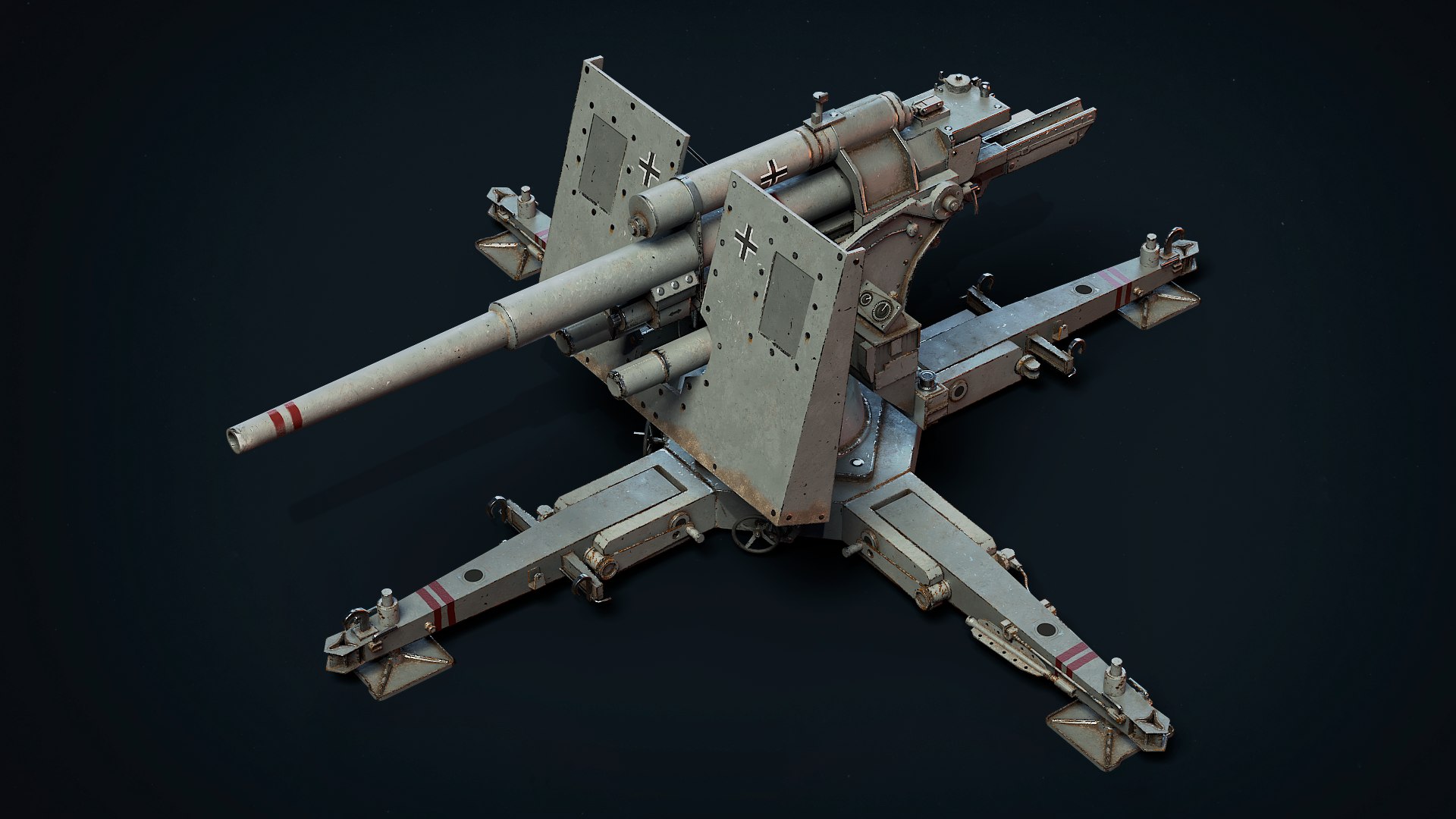 3D flak cannon gameready 88 model https://p.turbosquid.com/ts-thumb/Tl/pLPFKk/F9LIDvI7/render5/png/1588365403/1920x1080/fit_q87/035e9d640f16086a5a8299938f9919bf81f4b25d/render5.jpg