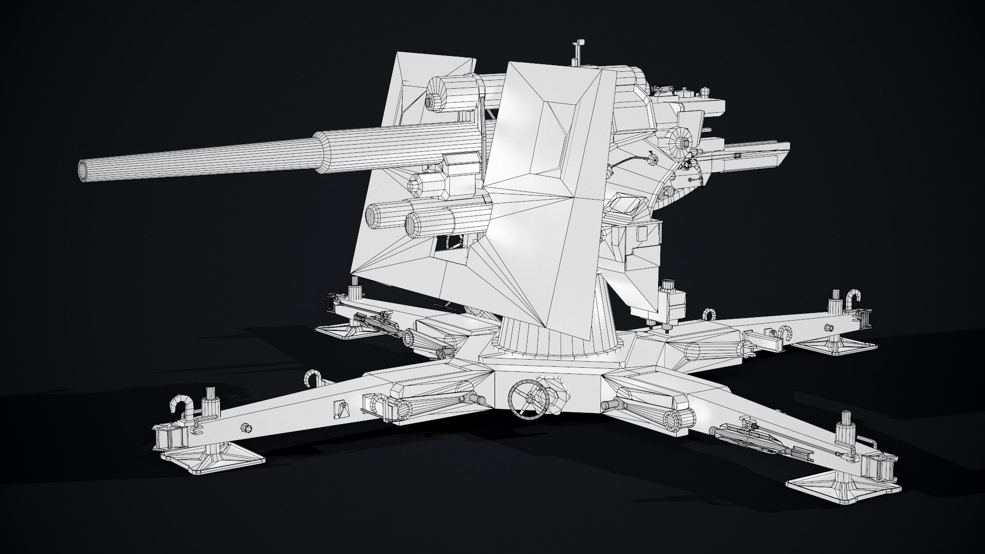 3D flak cannon gameready 88 model https://p.turbosquid.com/ts-thumb/Tl/pLPFKk/MG6sVvIq/wire1/png/1588365403/1920x1080/fit_q87/c3b5532690fff5a2ff54e889bc6870d12970cae0/wire1.jpg