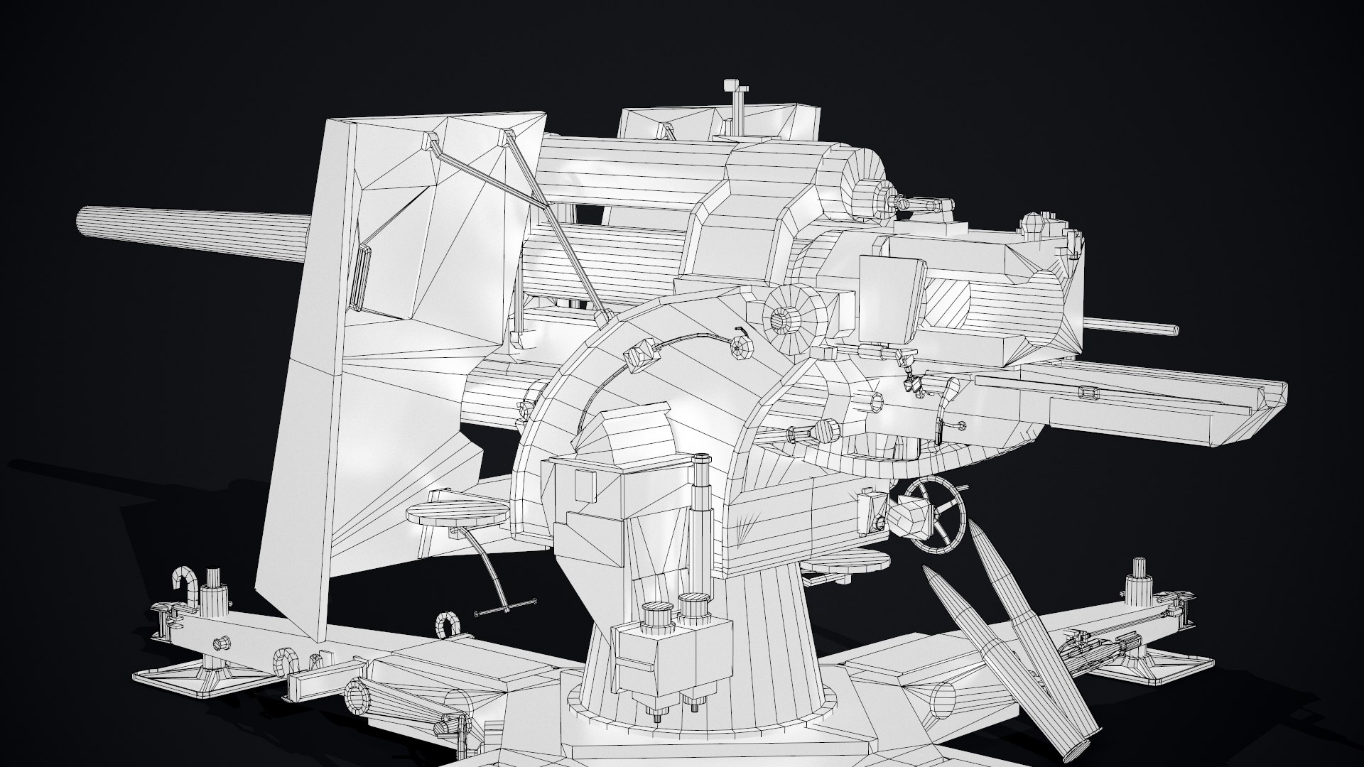 3D flak cannon gameready 88 model https://p.turbosquid.com/ts-thumb/Tl/pLPFKk/gwO8NGmT/wire5/png/1588365403/1920x1080/fit_q87/d6af77b03911dba06cbb09cd697b7636d0a9cc62/wire5.jpg