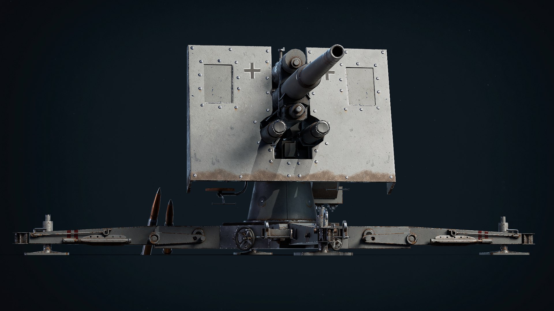 3D flak cannon gameready 88 model https://p.turbosquid.com/ts-thumb/Tl/pLPFKk/tvBiNuzz/render7/png/1588365403/1920x1080/fit_q87/6727bb5b90a3f5f8fa03927ea904fc0a719bd006/render7.jpg