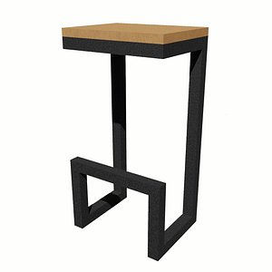 3D Bar Stool