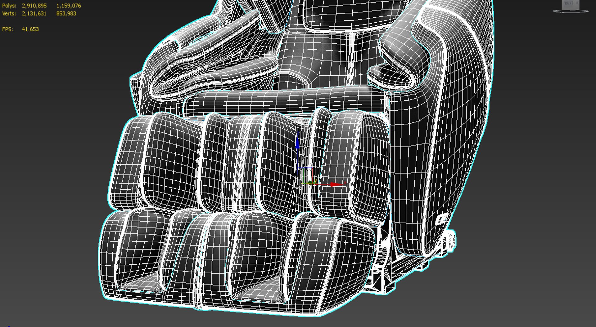 3D Massage Chair - TurboSquid 1453043