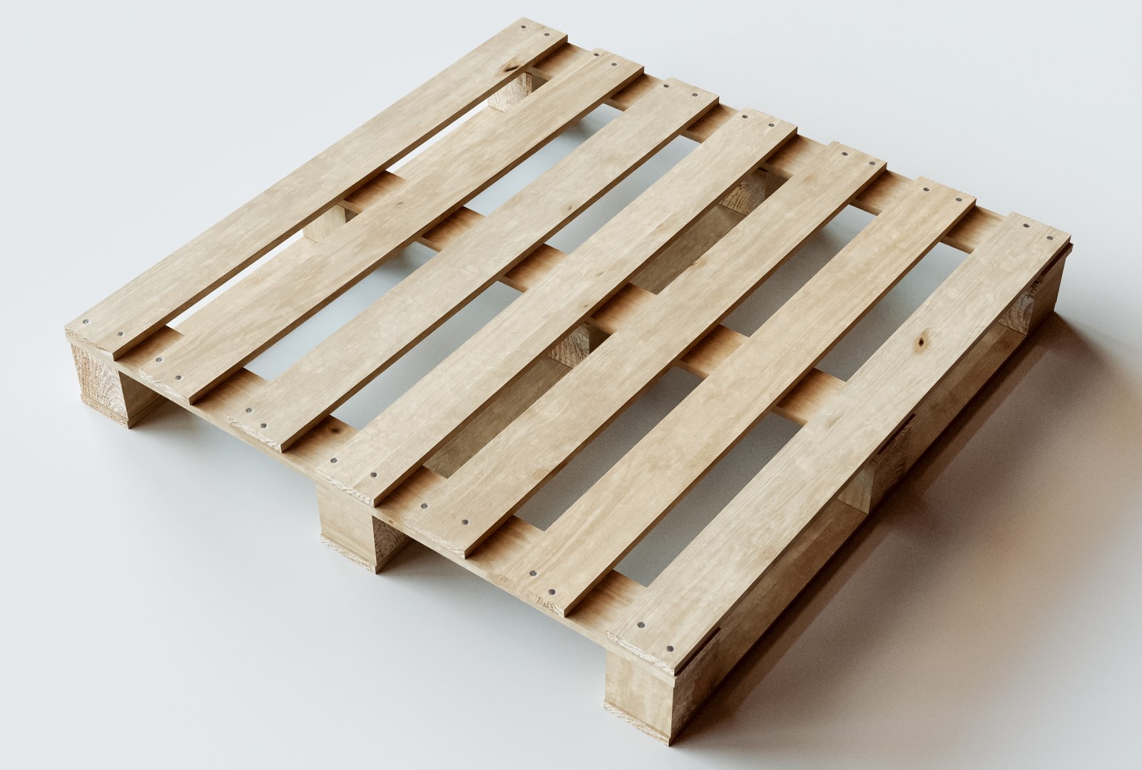 3D Wooden Warehouse Palette Model - TurboSquid 2235194