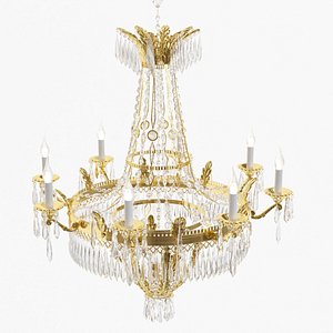 3D chandelier 0011 model