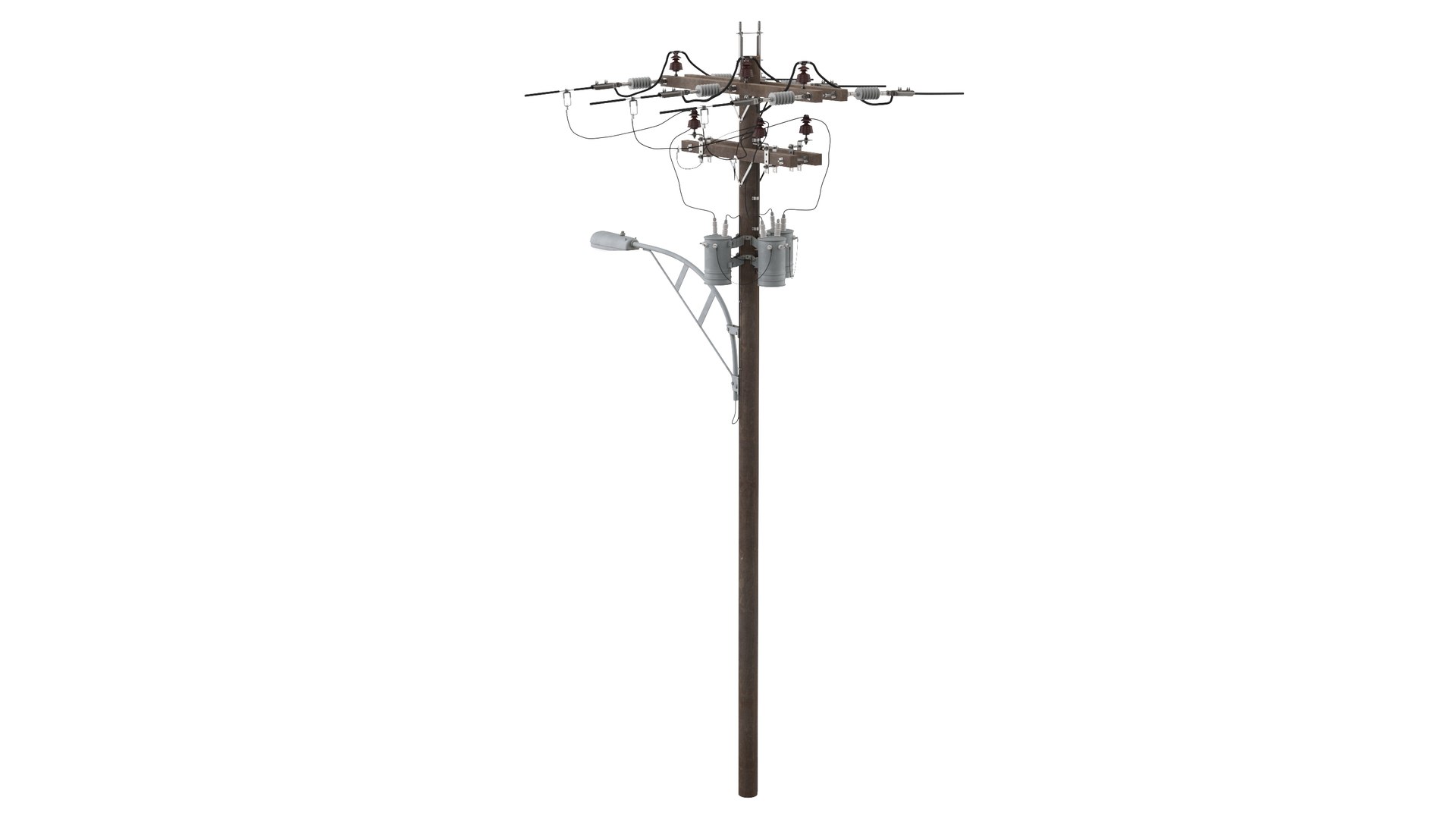 Utility Pole 3D Model - TurboSquid 2178952