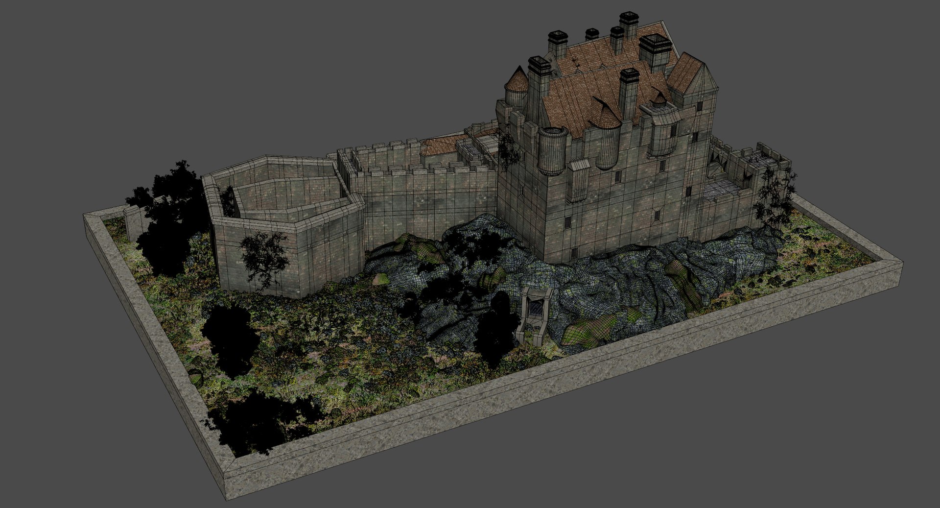 Souvenirs du château d'Eilean Donan, avril 2025