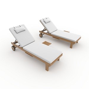 Sun Lounger 05 3D model
