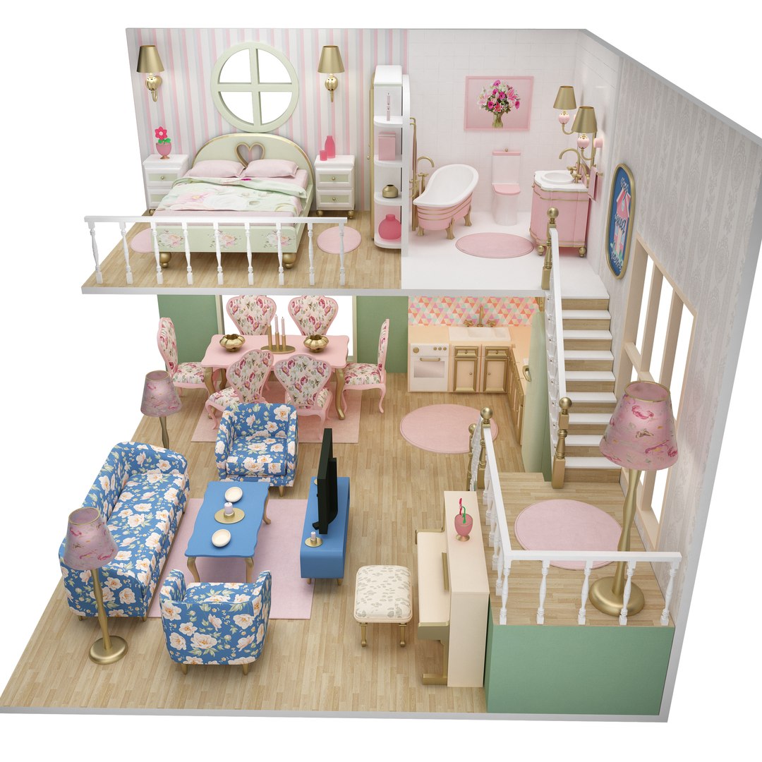 3D dollhouse house doll model https://p.turbosquid.com/ts-thumb/Tm/6IKrUv/73/3/jpg/1613905367/1920x1080/fit_q87/37959d9bf048fbd9493759408a877e3bfe4dc78e/3.jpg