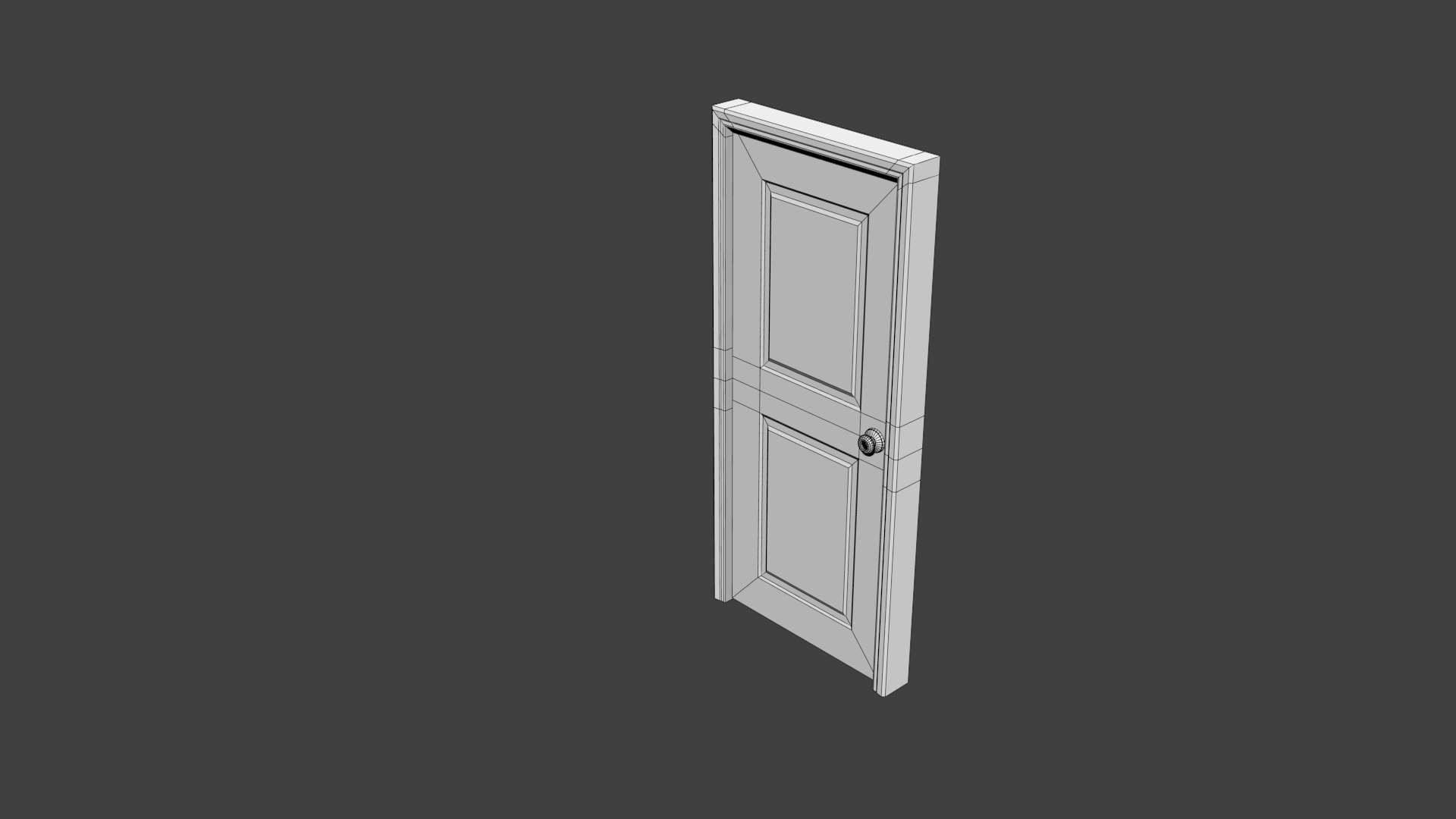 Door Architectural 3D Model - TurboSquid 1347518