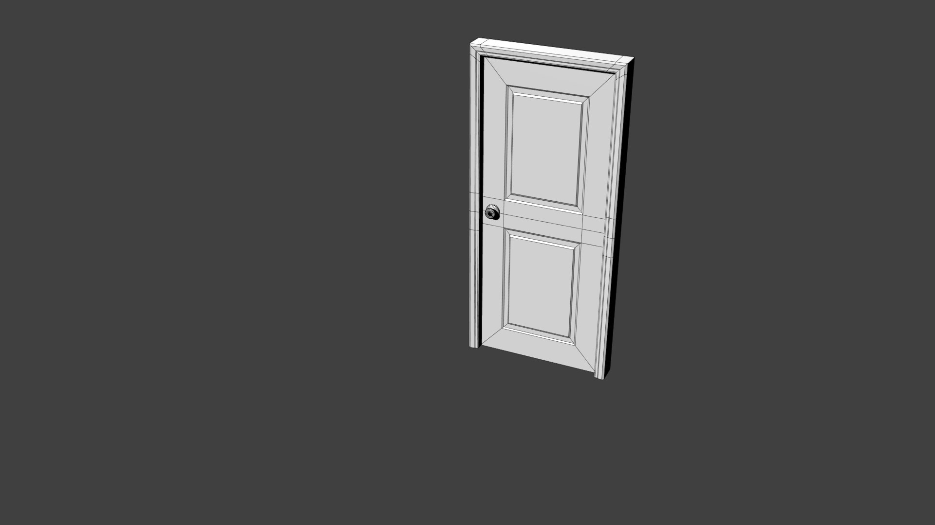 Door Architectural 3D Model - TurboSquid 1347518