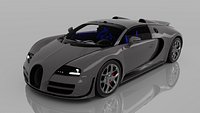 Bugatti Veyron Style Hypercar