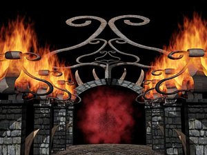 3d level hell model