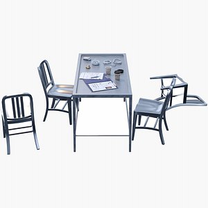 3D Interrogation Table model