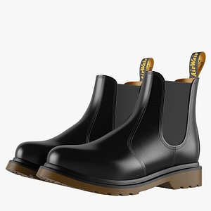 3D Leather Chelsea Boots 2