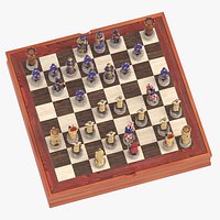Chess Board Set 01 Pose 07