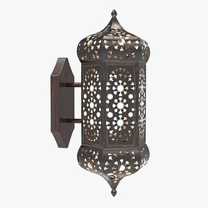 3D Arabic lamp