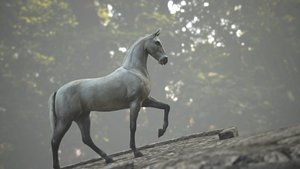 Horse Rigged, Animated and Textured