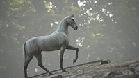 Horse Rigged, Animated and Textured