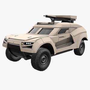 Cockerill i-X Armored Vehicle 3D model