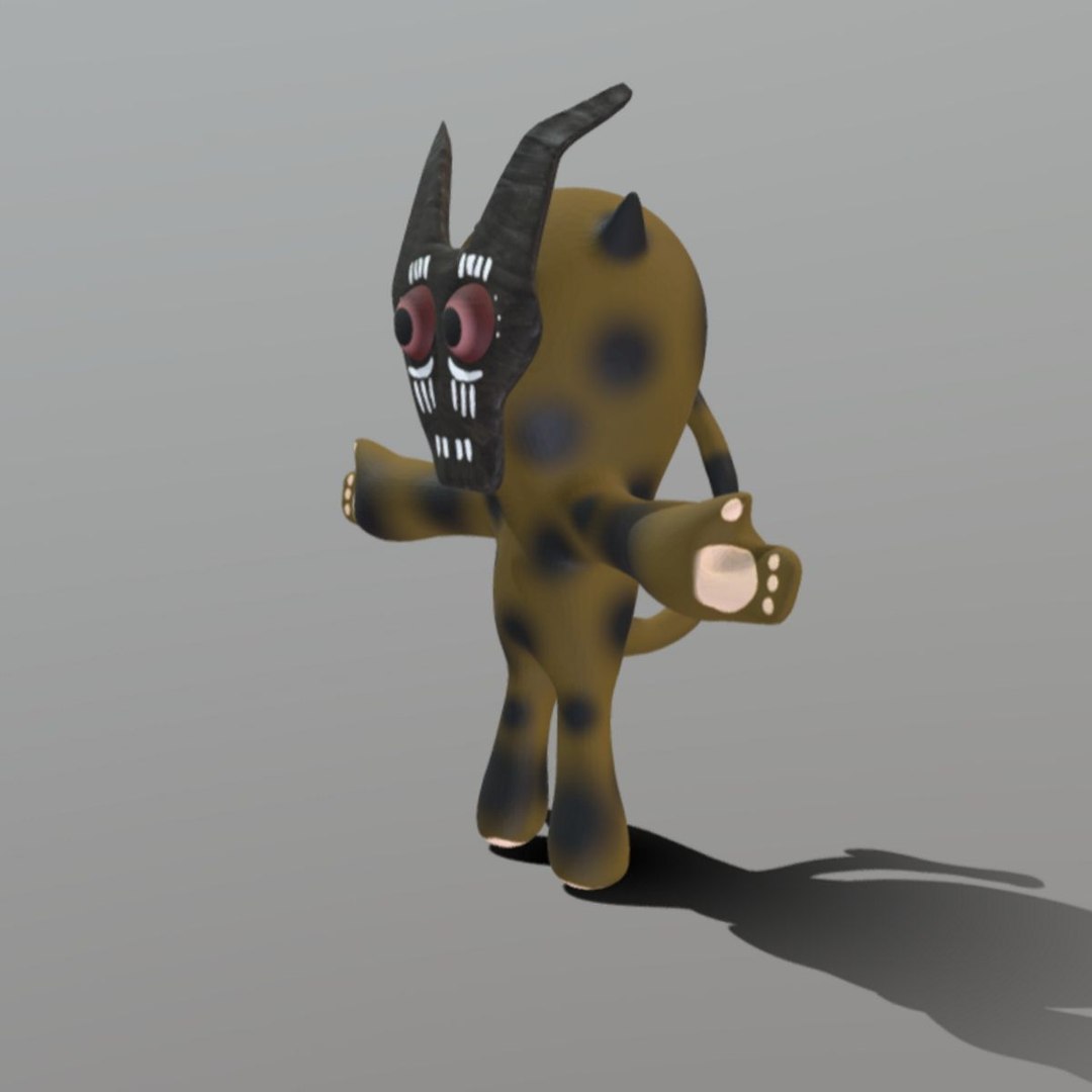 Monkey Monster 3D - TurboSquid 1538101