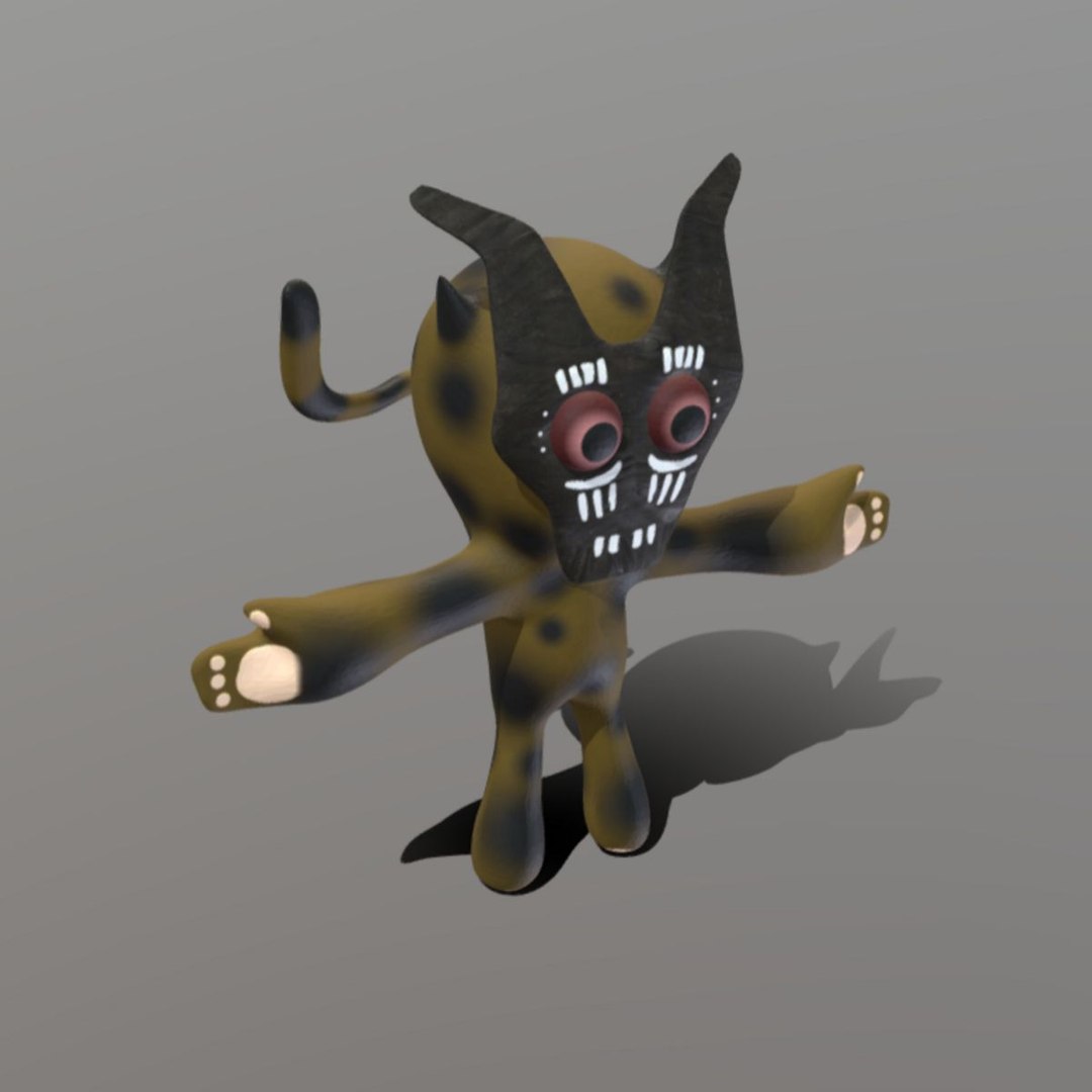 Monkey Monster 3D - TurboSquid 1538101
